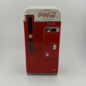 Vintage Coca-Cola Collectible Vendo Soda Vending Machine &‎ Musical Bank - 1994